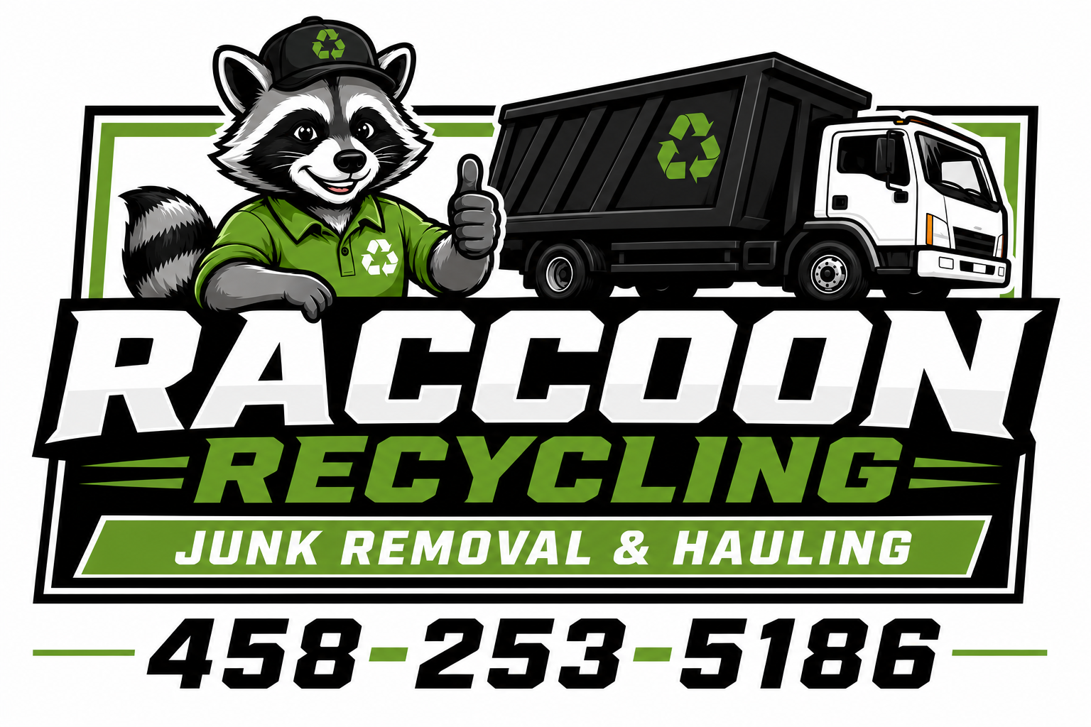 Raccoon Recycling Junk Removal & Hauling logo